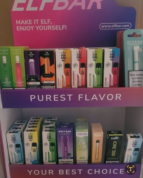 Disposable vapes point of sale display